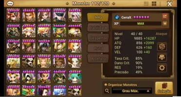 Conta Giana Summoners War LD Ultralate game