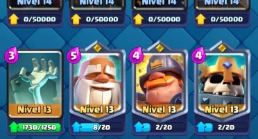 CONTA NIVEL 14 CLASH ROYALE