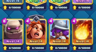 CONTA NIVEL 14 CLASH ROYALE