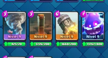 CONTA NIVEL 14 CLASH ROYALE