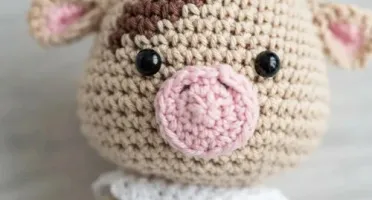 Chocalho Boizinho Amigurumi
