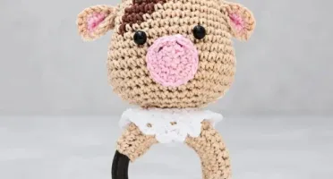 Chocalho Boizinho Amigurumi