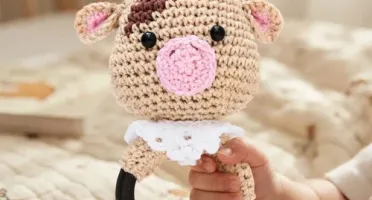 Chocalho Boizinho Amigurumi