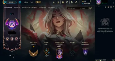 Conta Lol com skin transcendente