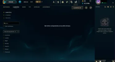 Conta Lol com skin transcendente