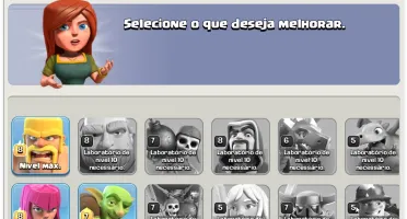 CLASH OF CLANS - CV 11 MAXIMIZADO - PRATICAMENTE FULL