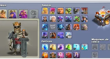 CLASH OF CLANS - CV 11 MAXIMIZADO - PRATICAMENTE FULL