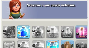 CLASH OF CLANS - CV 11 MAXIMIZADO - PRATICAMENTE FULL