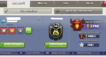 CLASH OF CLANS - CV 11 MAXIMIZADO - PRATICAMENTE FULL