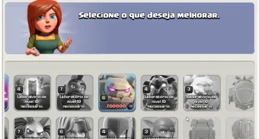 CLASH OF CLANS - CV 11 MAXIMIZADO - PRATICAMENTE FULL