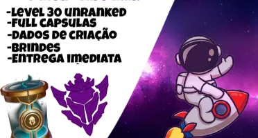 CONTA UNRANKED LVL 30 FULL CAPSULAS
