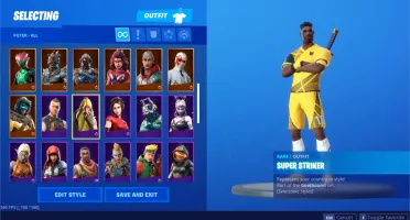CONTA FORTNITE, DESDE 1° SEASON, +70 SKINS