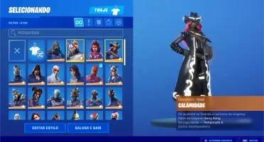 CONTA FORTNITE, DESDE 1° SEASON, +70 SKINS