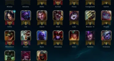Conta LoL Plat 1