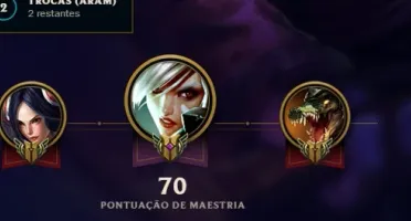 Conta LoL Plat 1