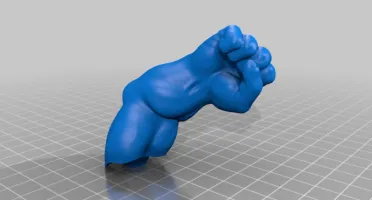 Hulk 3D Stl Modelo Impressão