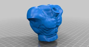 Hulk 3D Stl Modelo Impressão