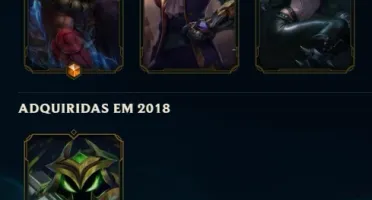 conta league of legends gold 3 (duas skins ultimate)