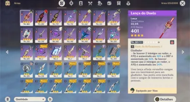 Conta AR42 4x Personagens 5* Venti+
