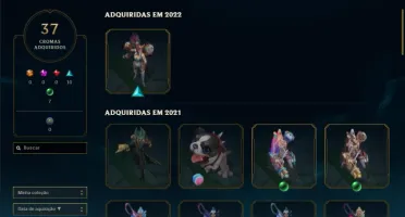 Conta Completa League Of Legends (Desapego)