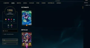 Conta Completa League Of Legends (Desapego)