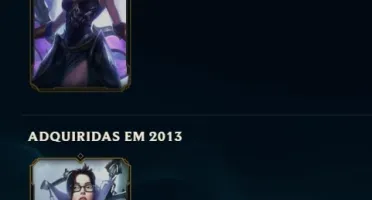 Conta lvl 206, 55 skins ativas