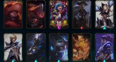 Conta lvl 206, 55 skins ativas