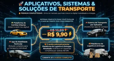 🚀 Aplicativos, Sistemas & Soluções De Transporte