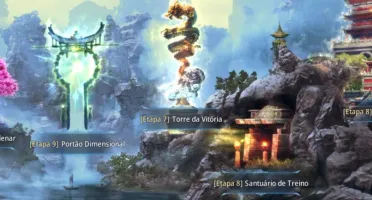Conta TOP 10 Rank LVL 62 - 66K de poder - MIR4