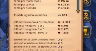 Conta Albion Online 3 Coletas T8 EMAIL PROPRIO