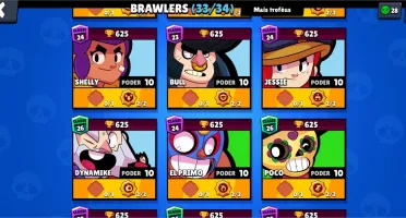 Brawl Stars | 20K | 33/34 Brawlers