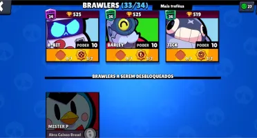 Brawl Stars | 20K | 33/34 Brawlers
