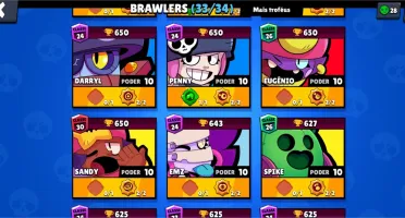 Brawl Stars | 20K | 33/34 Brawlers