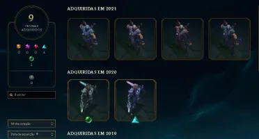 CONTA DIAMANTE 4 ///130 skins///