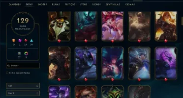 CONTA DIAMANTE 4 ///130 skins///