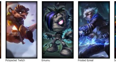 CONTA LEAGUE OF LEGENDS BR- 7 SKINS - 36 CHAMP - BRONZE III