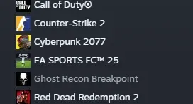 Conta Steam Level 32 Com Vários Jogos