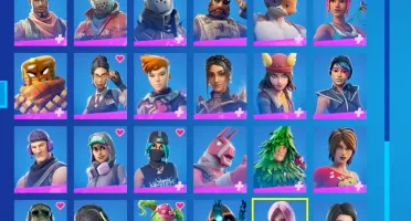 Conta Fortnite Season 3 rara com passe atual.