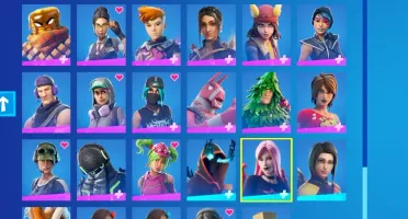 Conta Fortnite Season 3 rara com passe atual.
