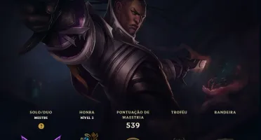 Conta Mestre league of legends 256 skins + Todos os campeões