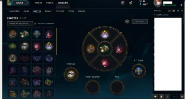 Conta lol Prata II Flex. + Skin + 59 Champions