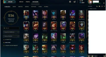 Conta lol Prata II Flex. + Skin + 59 Champions