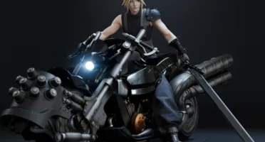 Bulkomancer Cloud Strife on Hardy-Daytona Final Fantasy VII