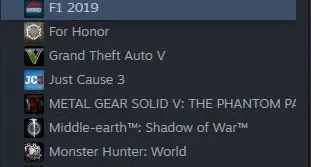 Acc steam 28 jogos
