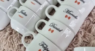 Xícaras 150 ml Personalizadas para Casamento