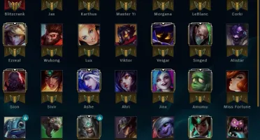 Conta League Of Legends, OURO 3