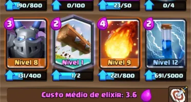 Conta Clash Royale Nv 11