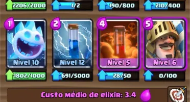 Conta Clash Royale Nv 11