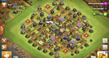 Clash of clans CV11,10,9