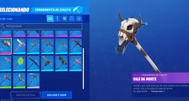 Conta de fortnite com boas skins compradas